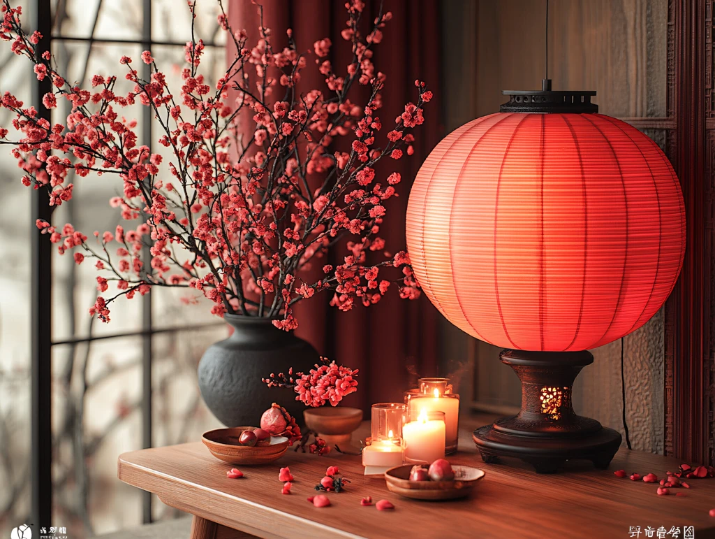 喜庆场景灯笼密布