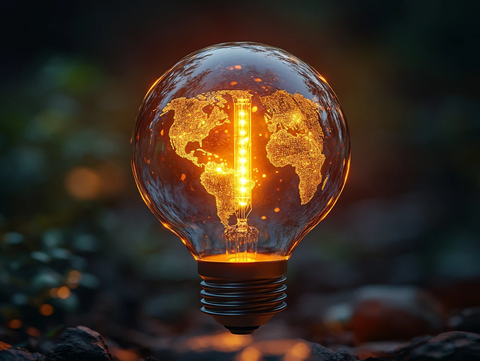 灯泡创意场景图