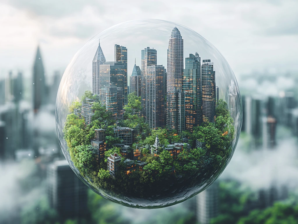 水晶球里的风景