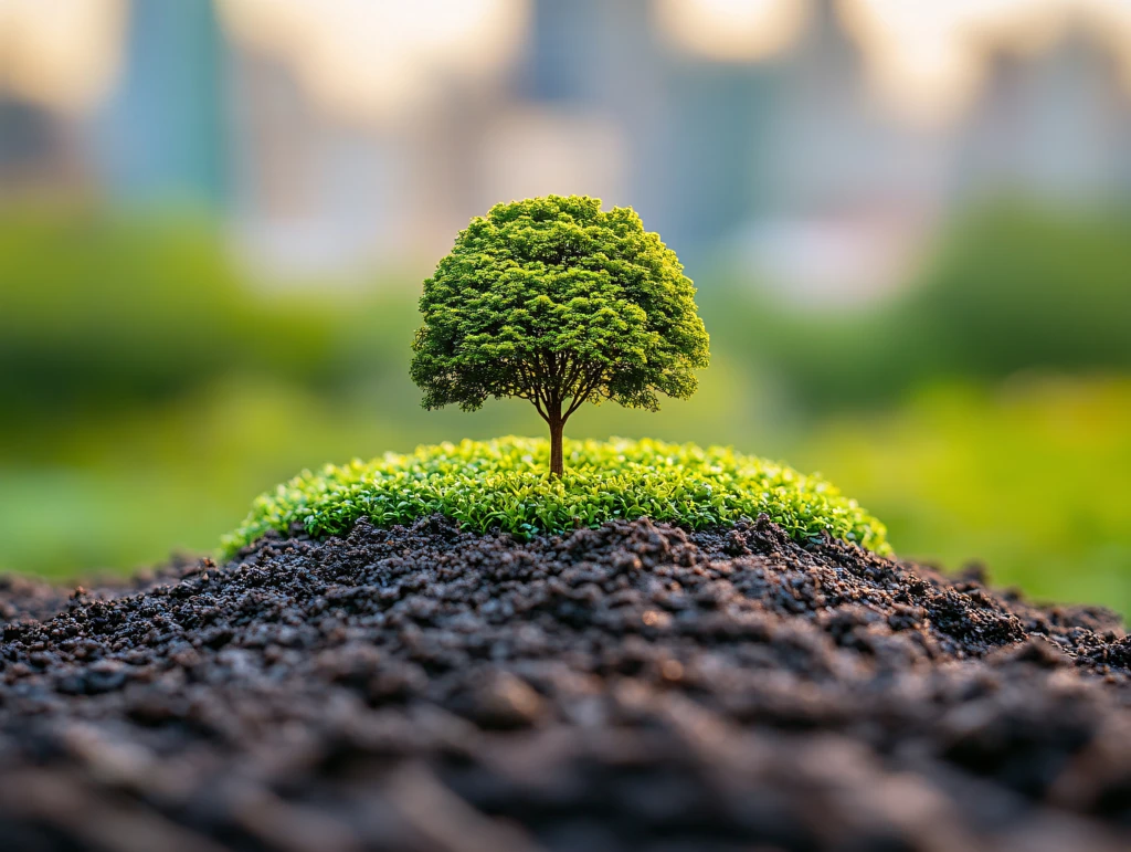 城市生态环境一棵树