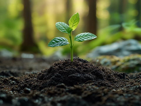 土壤里绿色生命