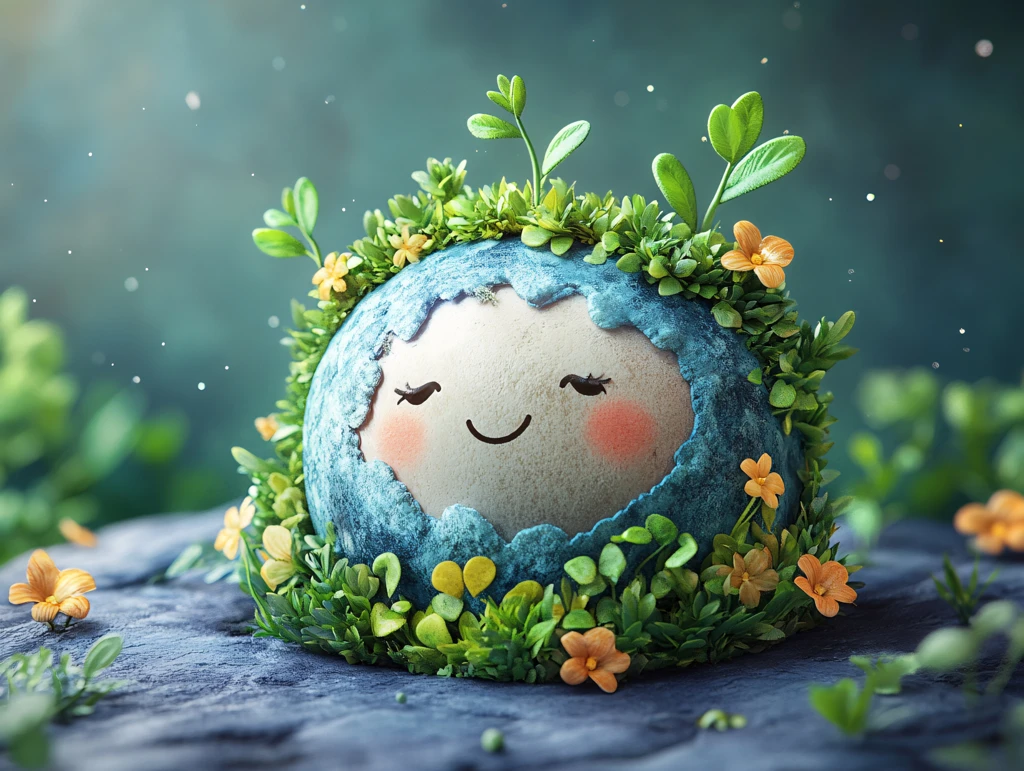 蓝色的地球日吧