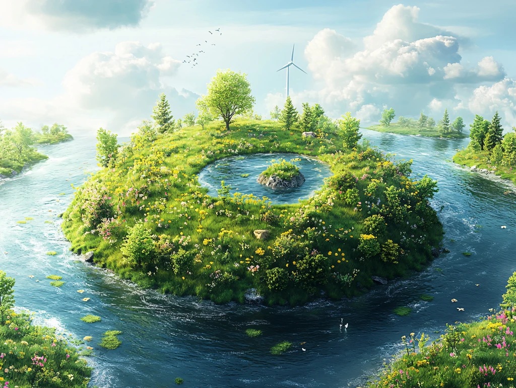 魅力挪威市悬浮岛设计