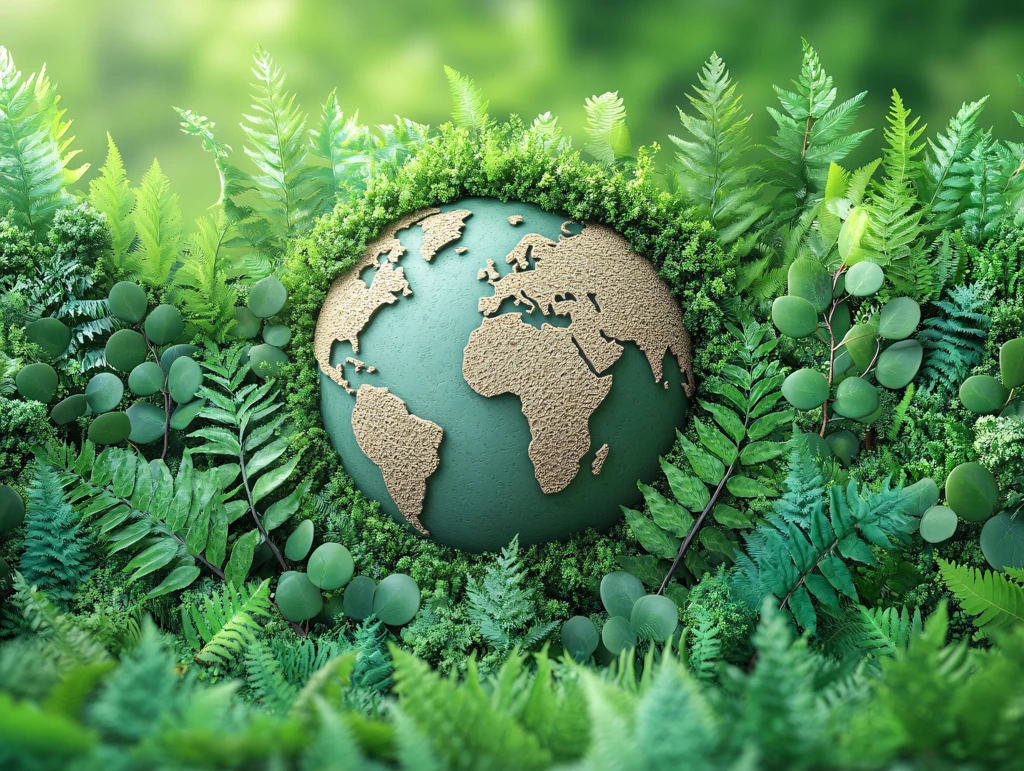 绿色地球风光