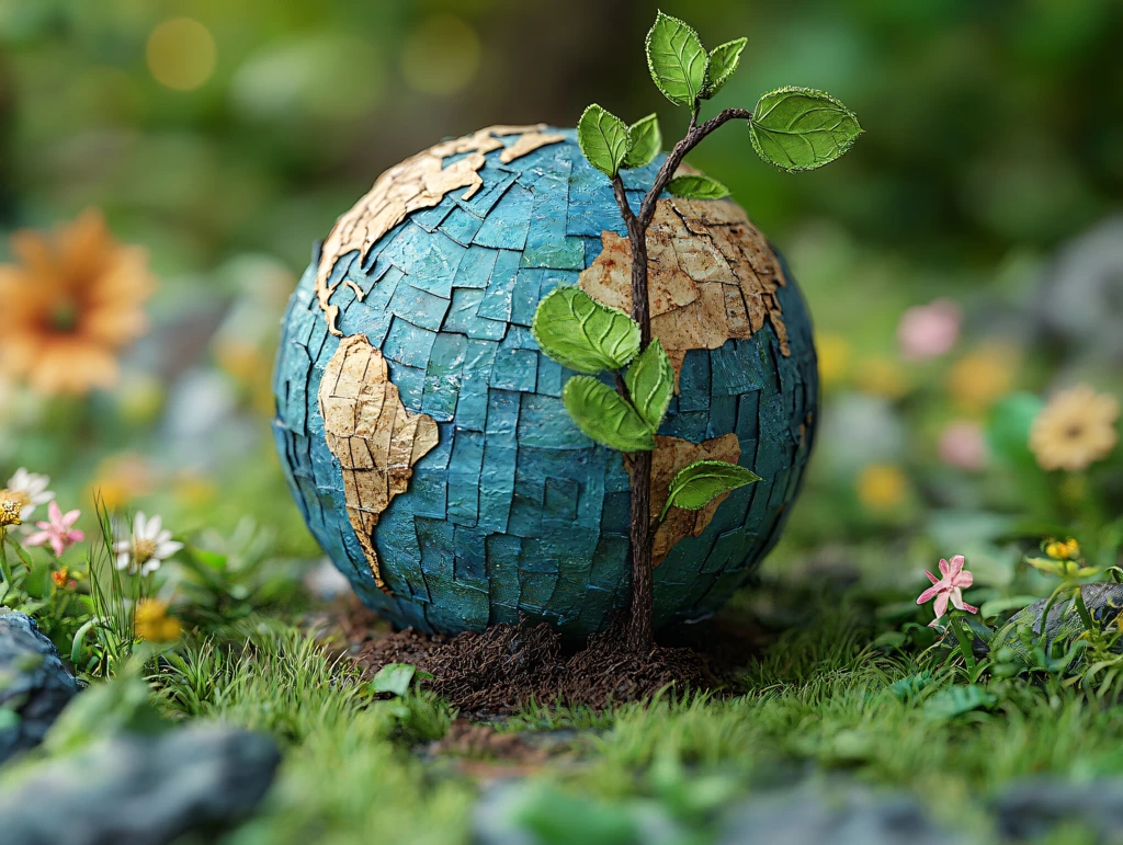 彩色地球地面背景素材