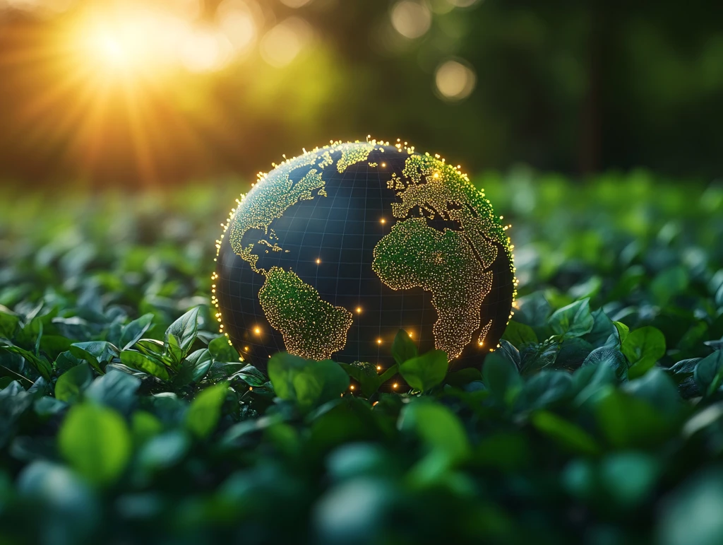 绿色地球风光