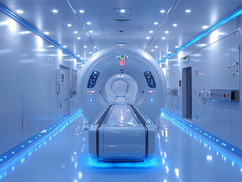 无人的磁共振工作室