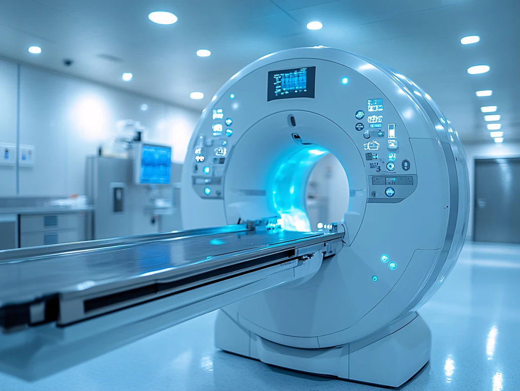 无人的磁共振工作室