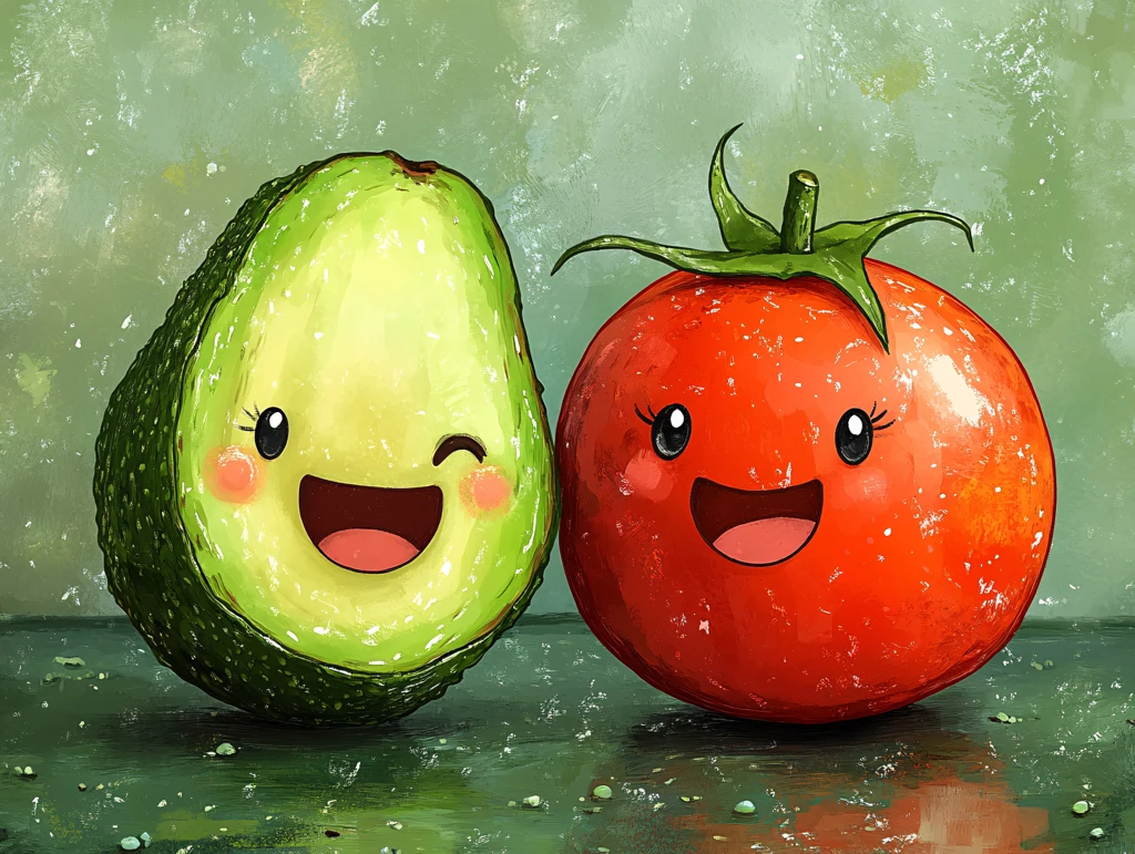 原创卡通西红柿