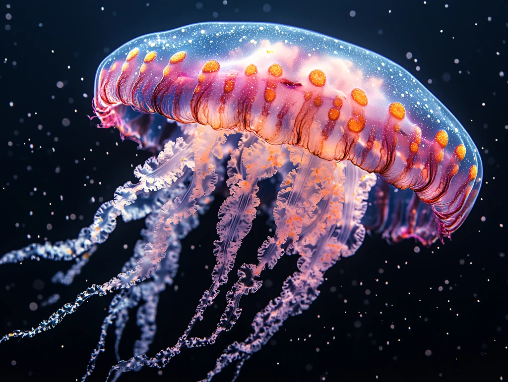 海洋动物水母高清图片