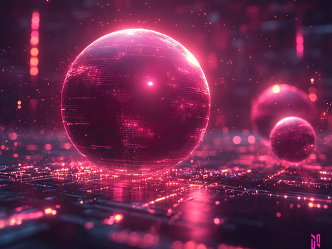 元宇宙科技背景素材