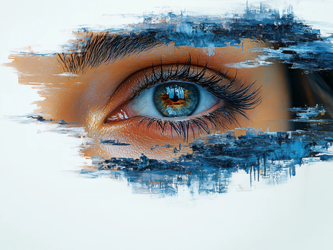 金色眼睛眼界世界