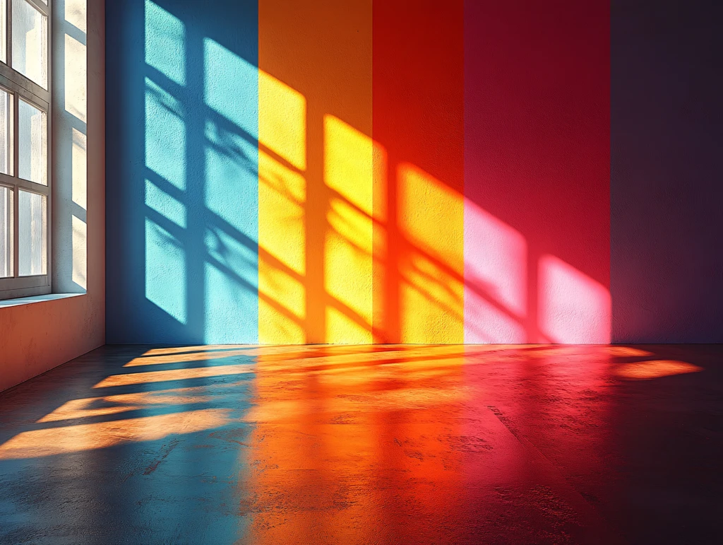 彩色缤纷的房间