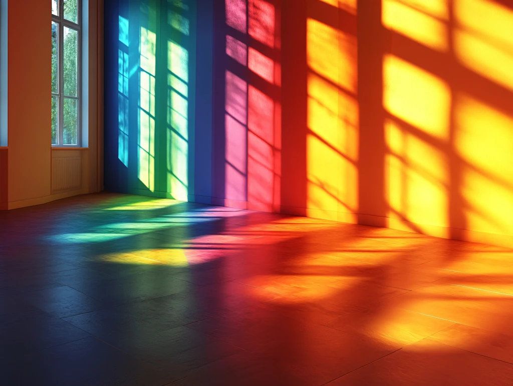 阳光照进室内背景