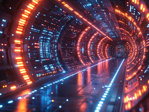 元宇宙科技背景素材