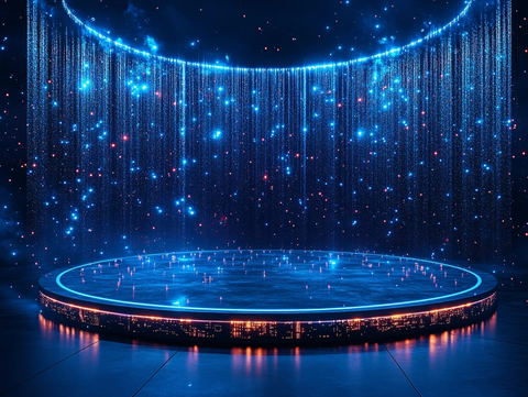 高端舞台大数据背景