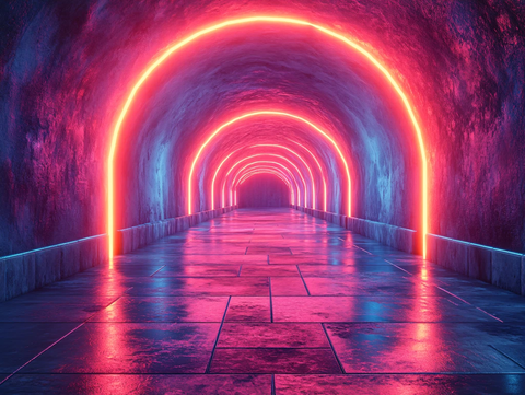 超现实隧道
