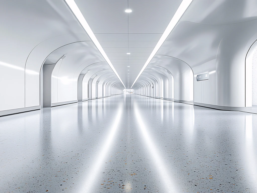 大型通道走廊背景