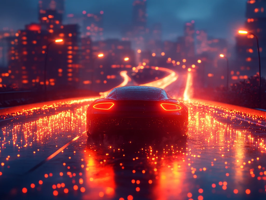 发光的车酷炫车