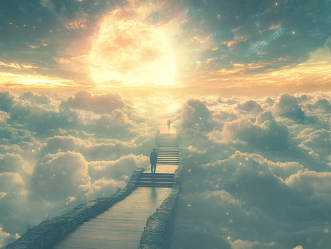 走向天上的台阶