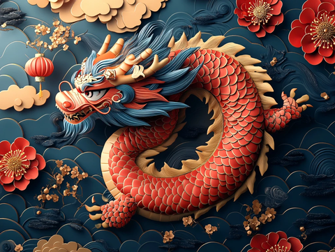 龙年包装插画合集