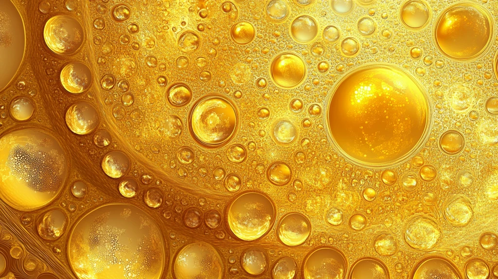 金色气泡背景图