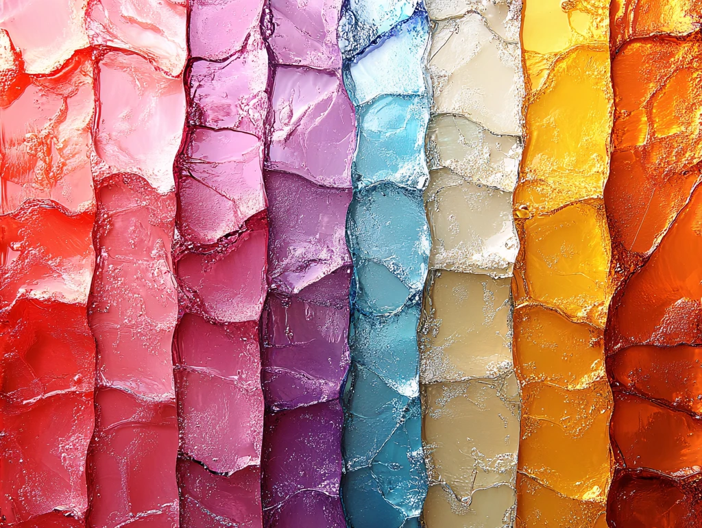 染色玻璃绚丽色彩背景