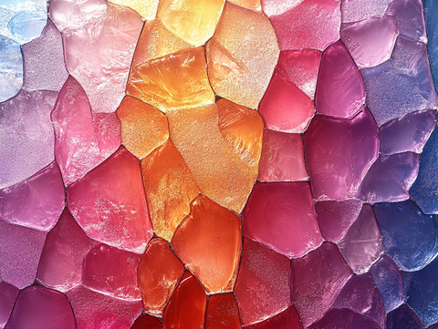 抽象染色玻璃幻彩底纹