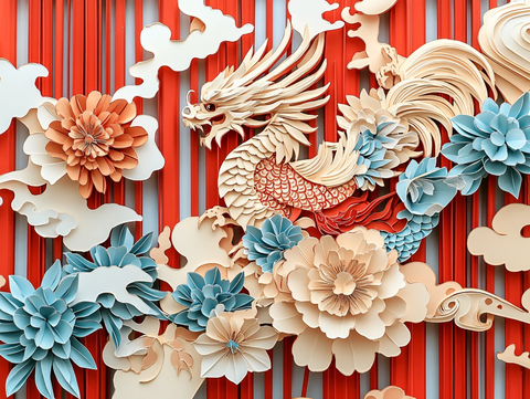 新中式纸雕