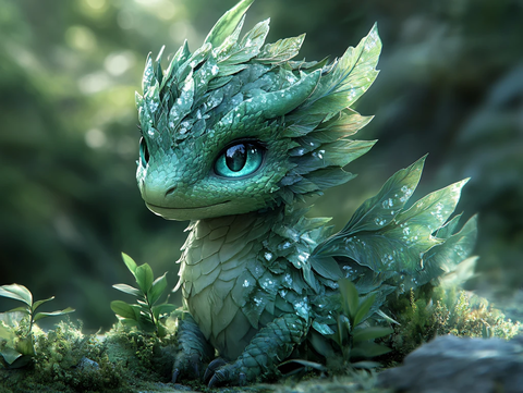 森林龙爪植物图