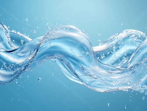 水波曲线水浪软包波浪