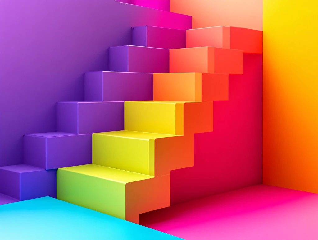 色彩阶梯