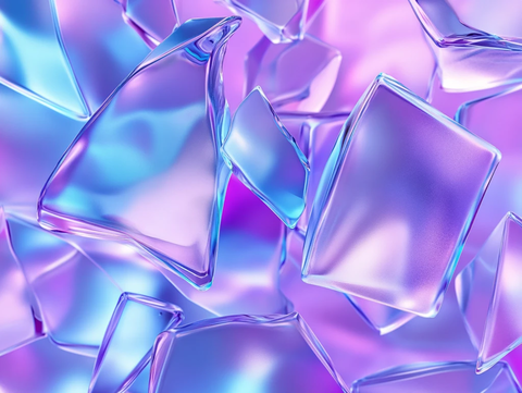 紫水晶立体感背景