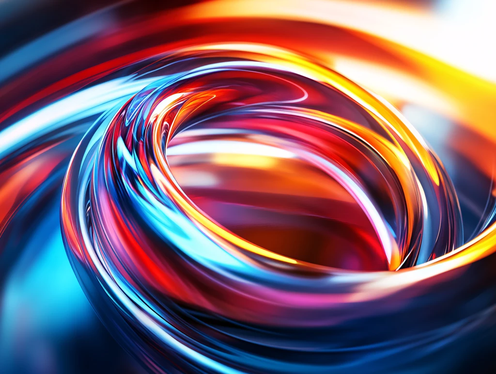 光感色彩高雅抽象艺术