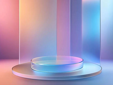 炫彩渐变展台背景