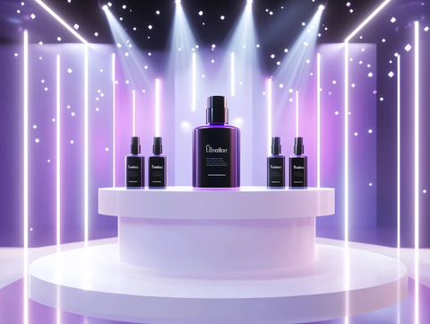 暗紫色高端场效果图