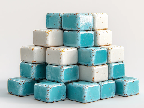 炫彩几何立方体