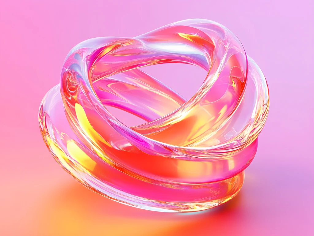 立体渐变发光体设计