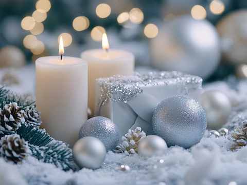 平安夜圣诞氛围