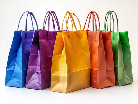 彩色色手提袋