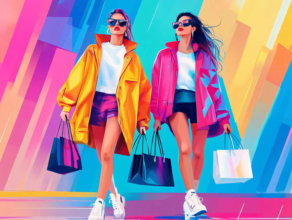 女装撞色主题设计