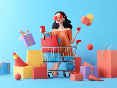 女神节购物节买货节