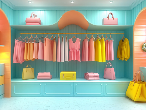 服装店场景