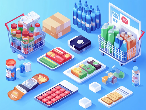 购买购物超市购物工具