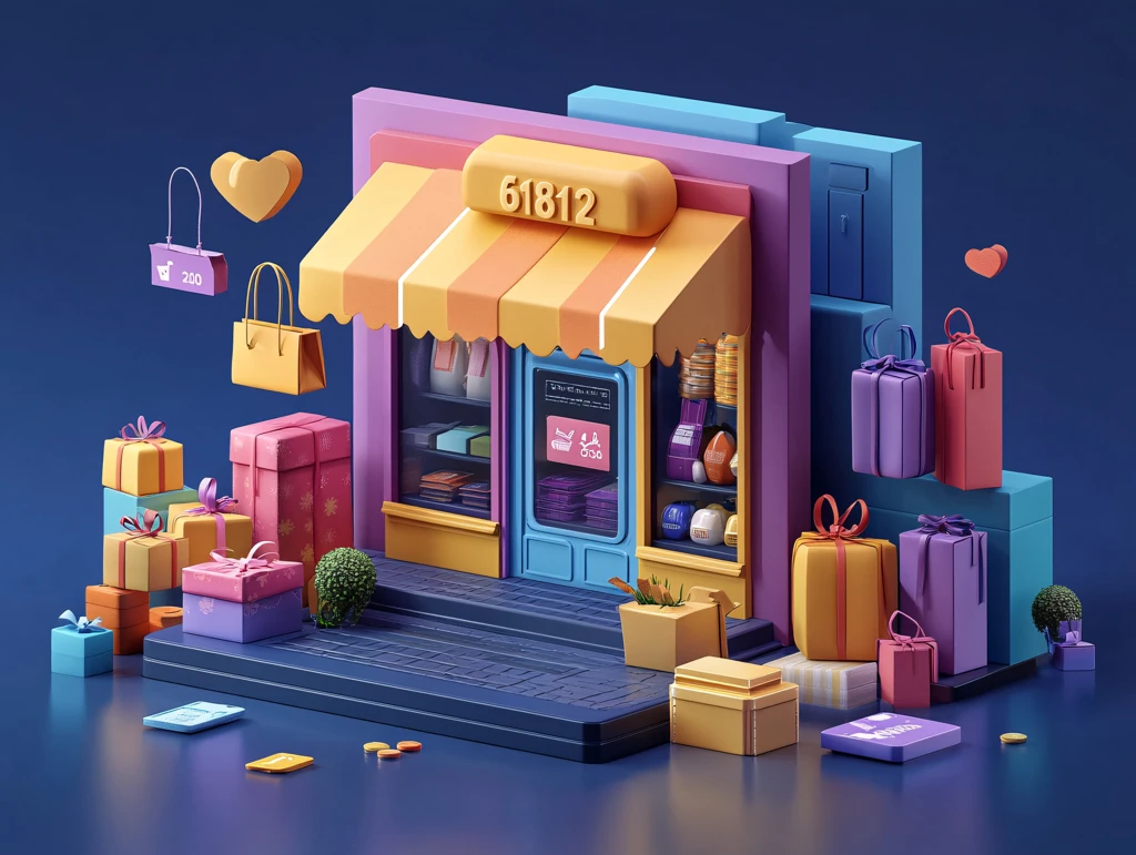 立体淘宝场景图