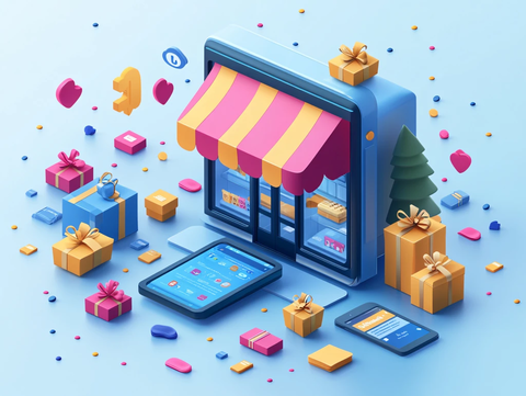 立体淘宝场景图