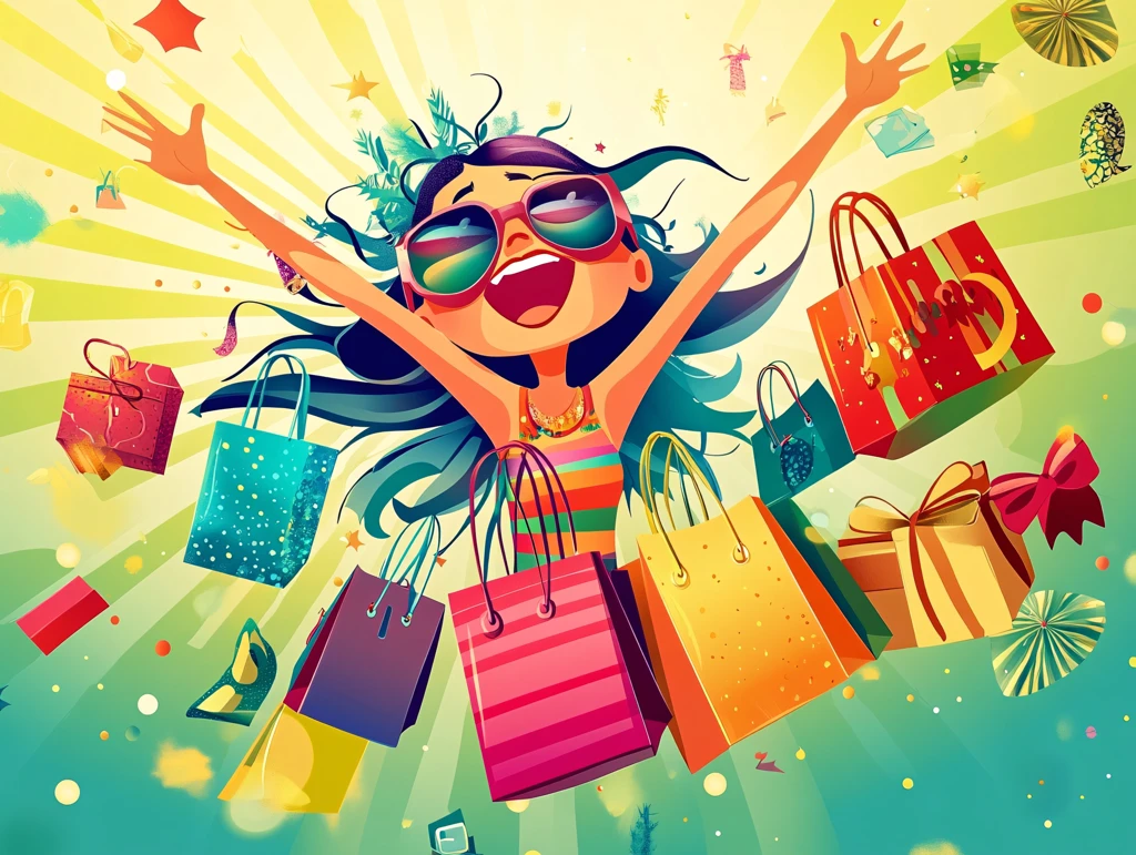 大型促销活动疯狂购物