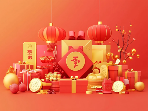 新春礼盒场景图