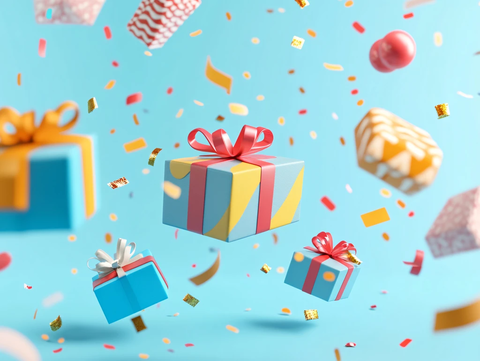 节日礼盒效果