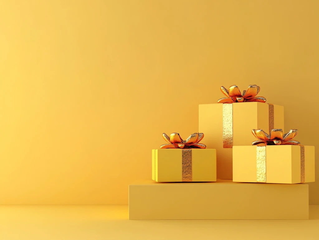 礼盒礼物礼品堆头